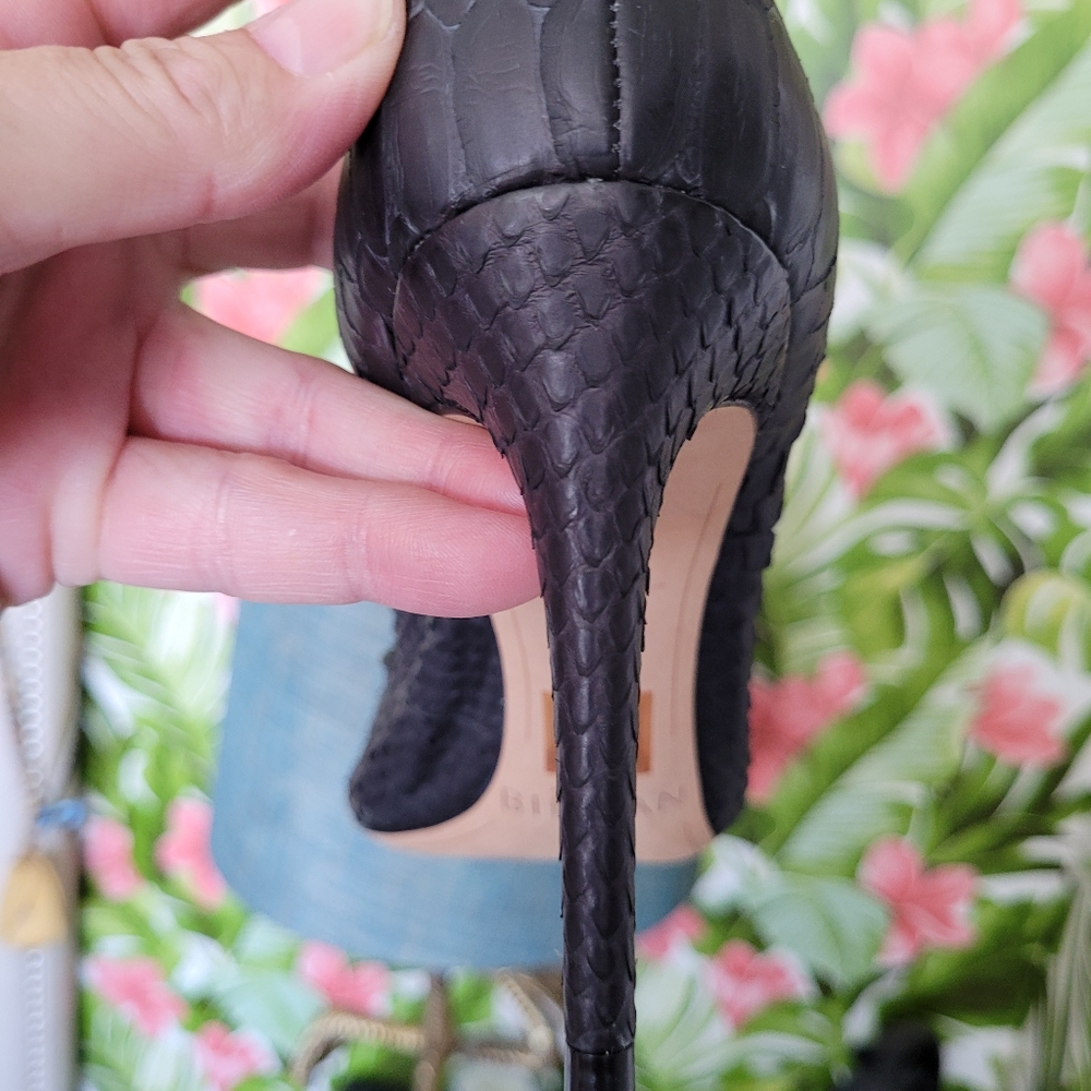 Alexandre Birman Lace Up Python Sandal - image 6